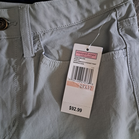 VINEYARD VINES performance 5 pocket BARRACUDA pants lightweight golf stretch 28 - Picture 13 of 15